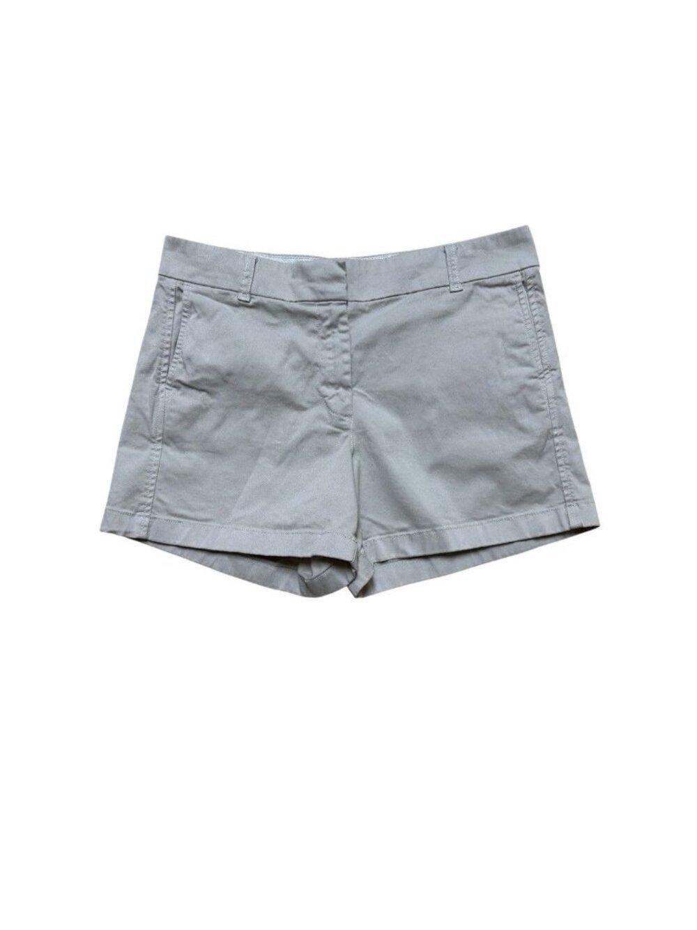 J Crew Shorts Womens Size 10 Beige Khaki Stretch 4 Inch Inseam Casual
